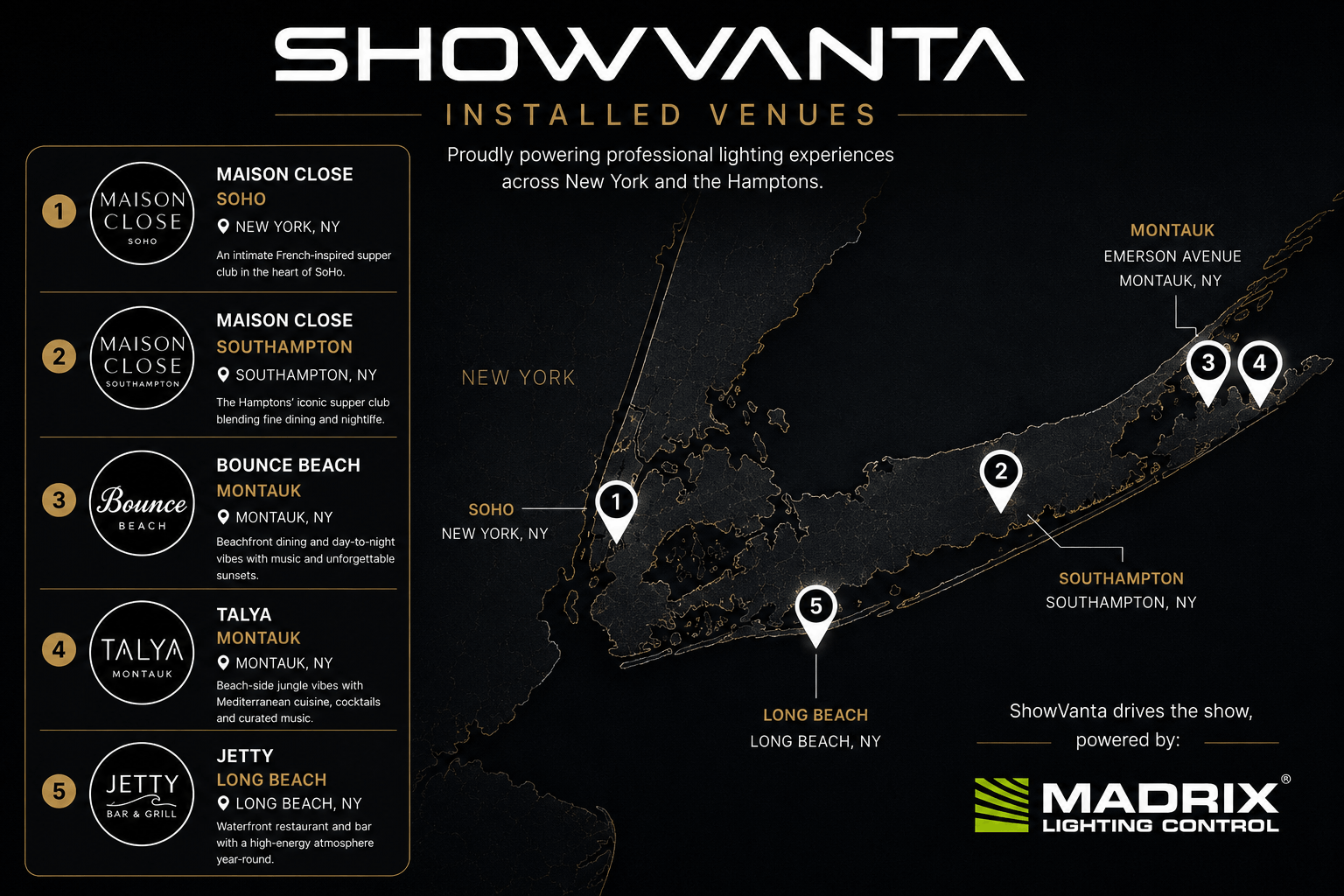 Madrix App ShowVanta